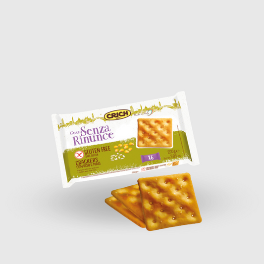 Salty Crackers with Rice and Corn 200g Gluten Free