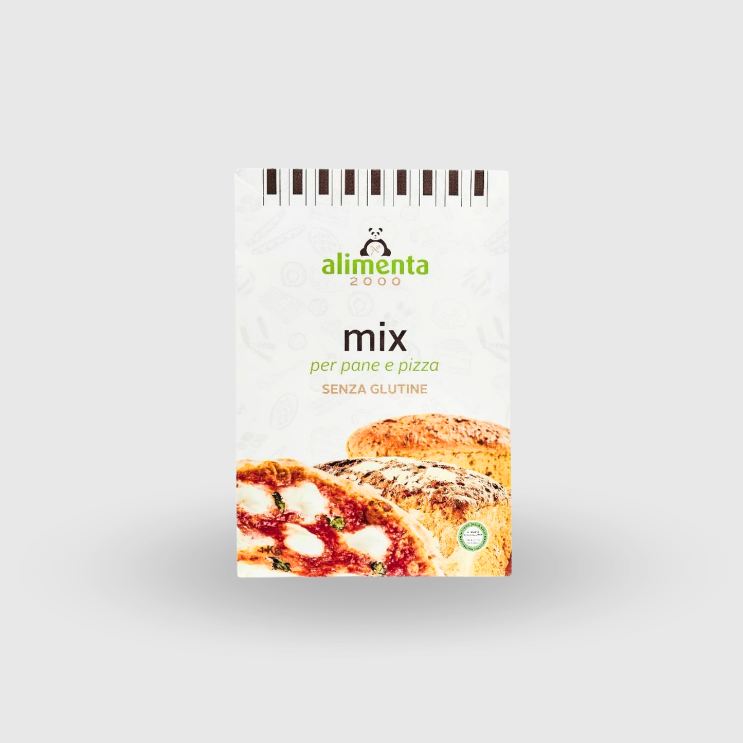 Mix farina per pane e pizza Alimenta 2000 Senza Glutine 1kg