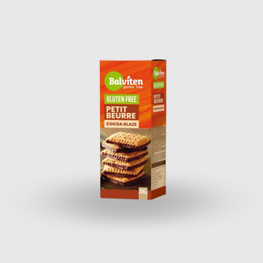 Biscotti Petit Beurre base di Cioccolato Senza Glutine 200g