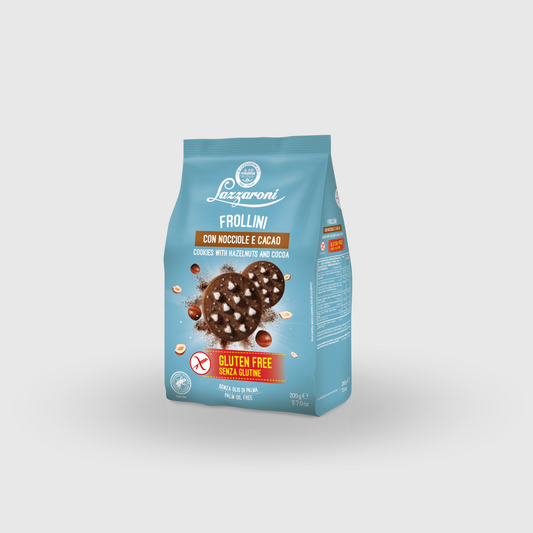 Frollino Cacao e Nocciole Senza Glutine 200g