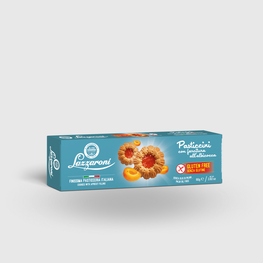 Pasticcini all'Albicocca Senza Glutine 80g