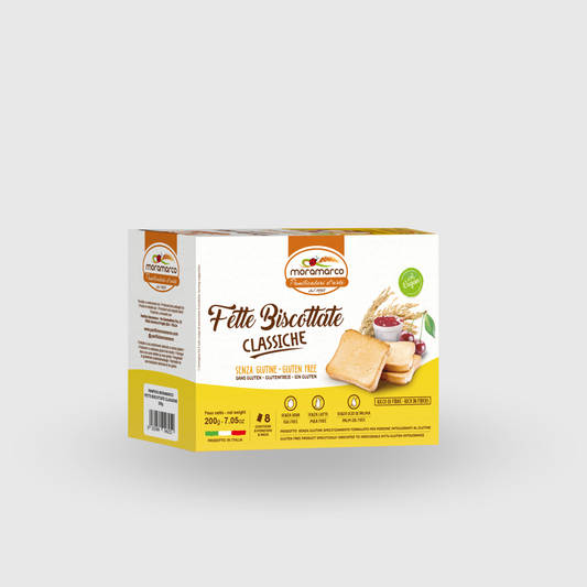 Fette Biscottate Classiche Vegane e Senza Glutine 200G (8X25G)