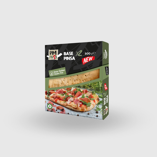 Base Pinsa Senza Glutine e Senza Lattosio Vegan 250g